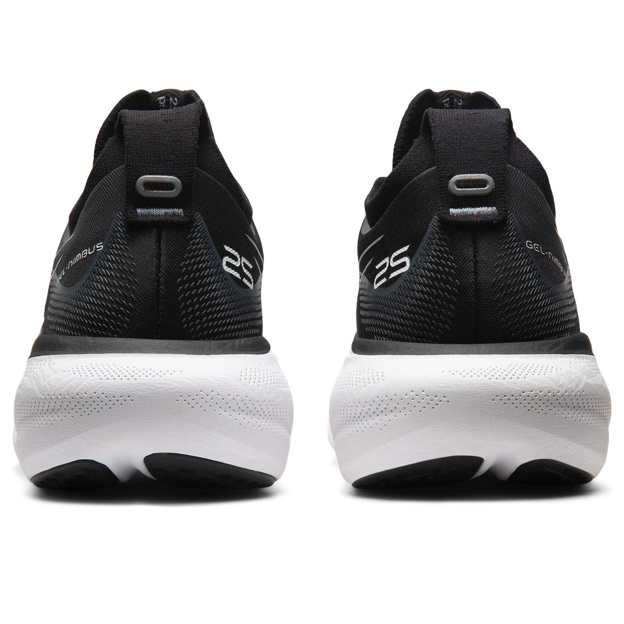 Asics M Gel Nimbus 25 Black/Pure Silver