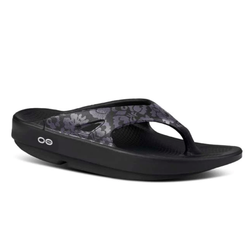◆OOFOS◆ OORIGINAL MIDNIGHT OORIGINAL MIDNIGHT OORIGINAL MI Women's OOriginal Black Sandal – OOFOS